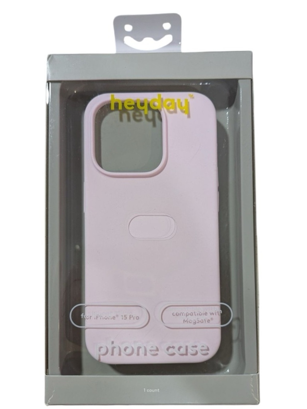 heyday Soft purple Silicone Phone Case for iPhone 15 Pro